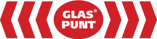 Het logo van Glaspunt B.V., uw glaszetter voor in Den Bosch